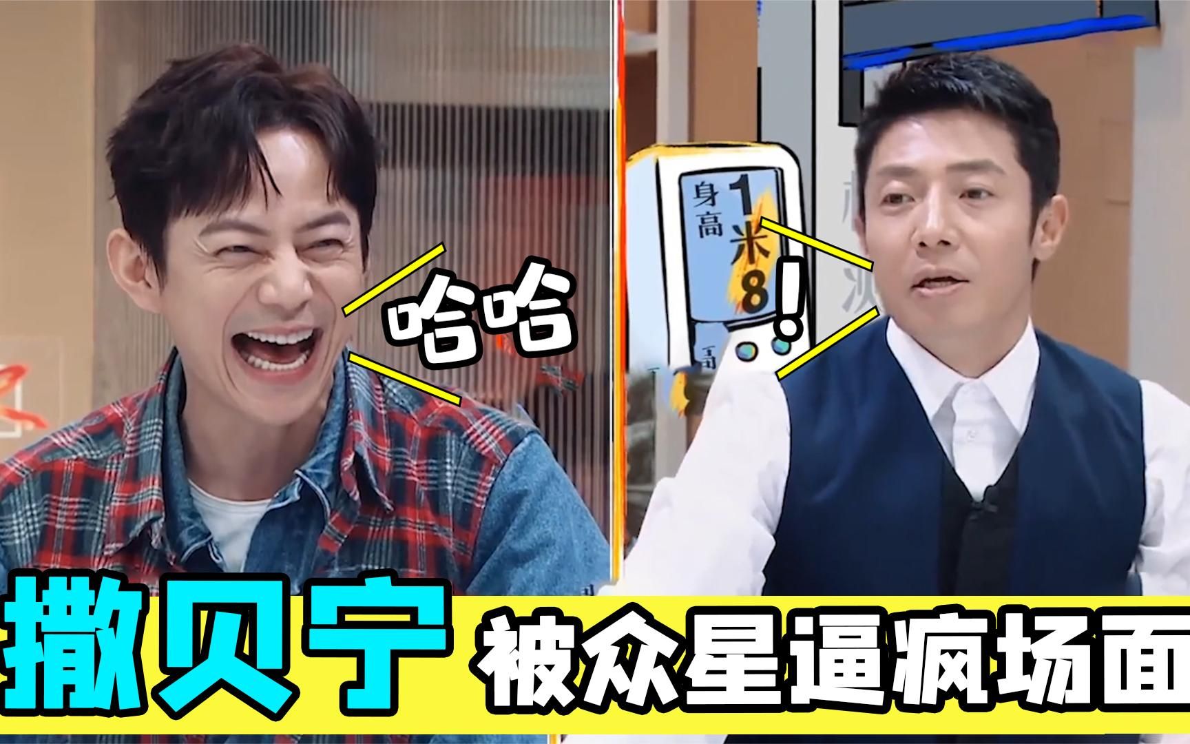 逼疯撒贝宁的众明星:被何炅怼的无话可说,被周深气的直翻白眼