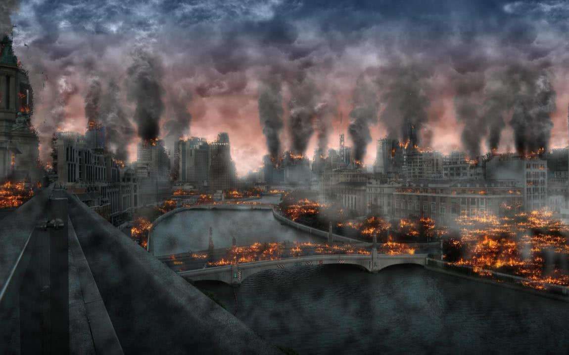 世界末日来临了还好最后爬出来了