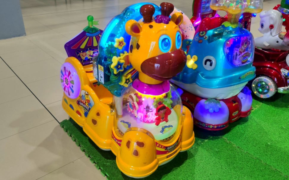 一只被换了控制器的小鹿摇摇车