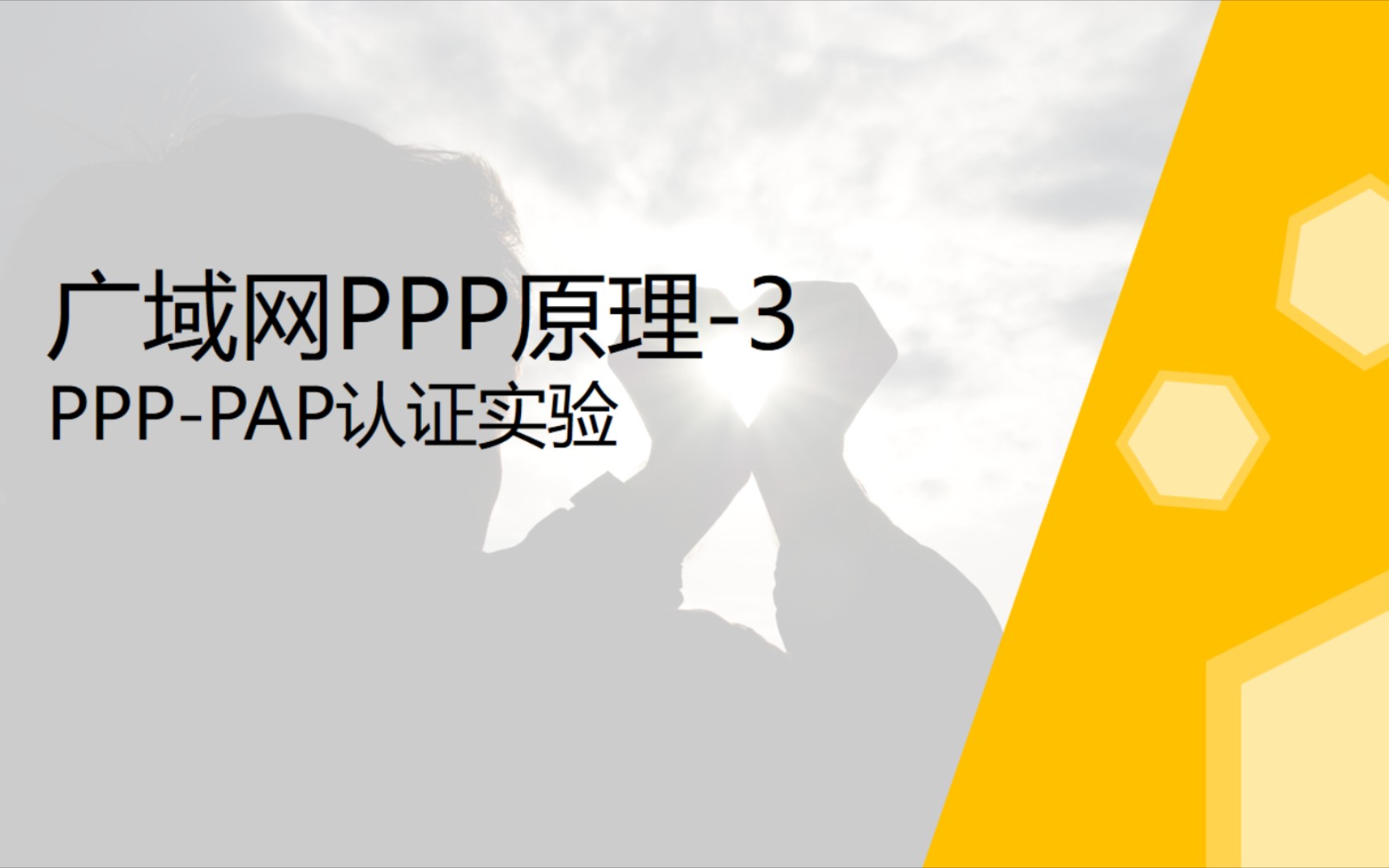 广域网PPP3PAP认证实验哔哩哔哩bilibili