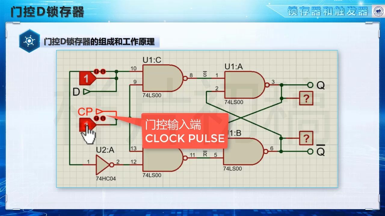 0704从D锁存器到主从JK触发器哔哩哔哩bilibili