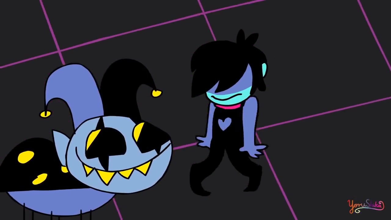 [deltarune过于沙雕系列】lancer raps, but i animated it