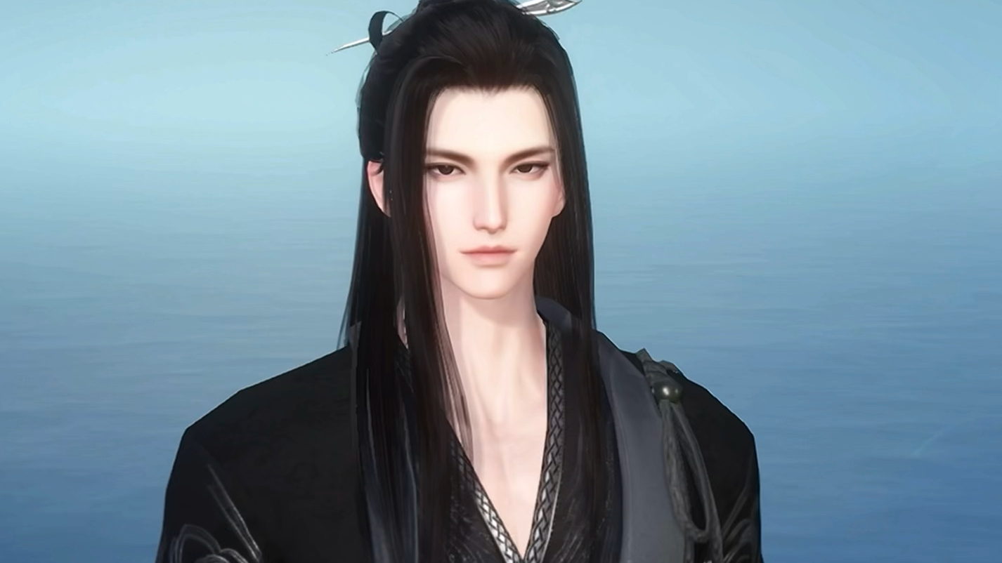 逆水寒手游捏脸男(限时分享)