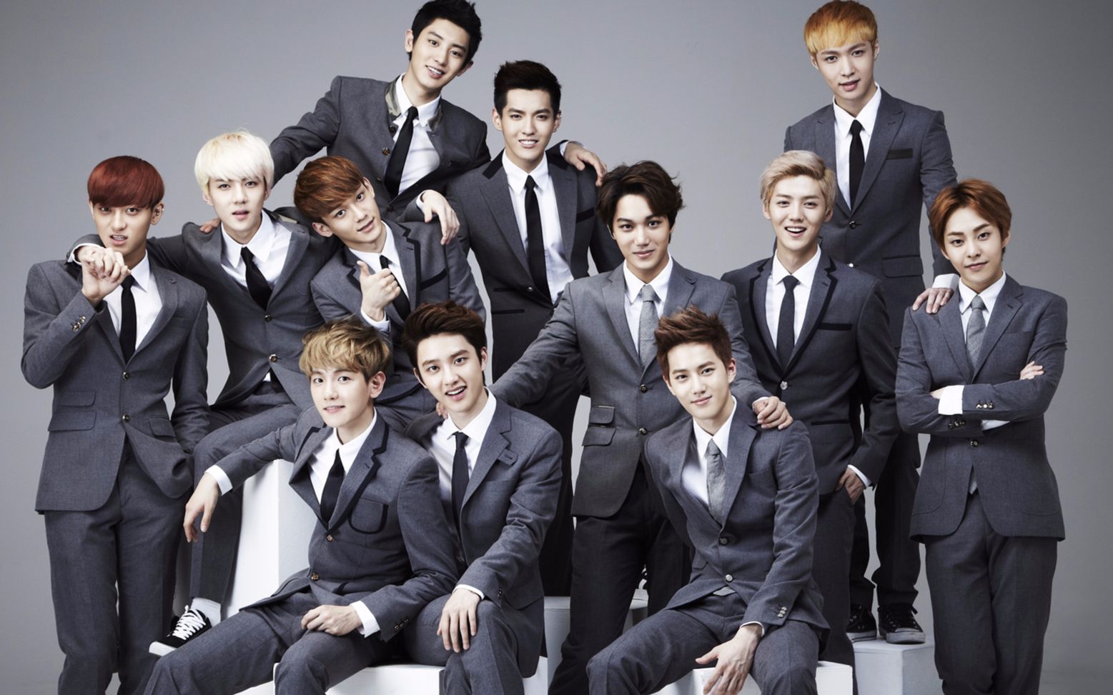 【exo】 k队 《mama》 m队《history》 未公开版mv 高清饭拍全屏幕