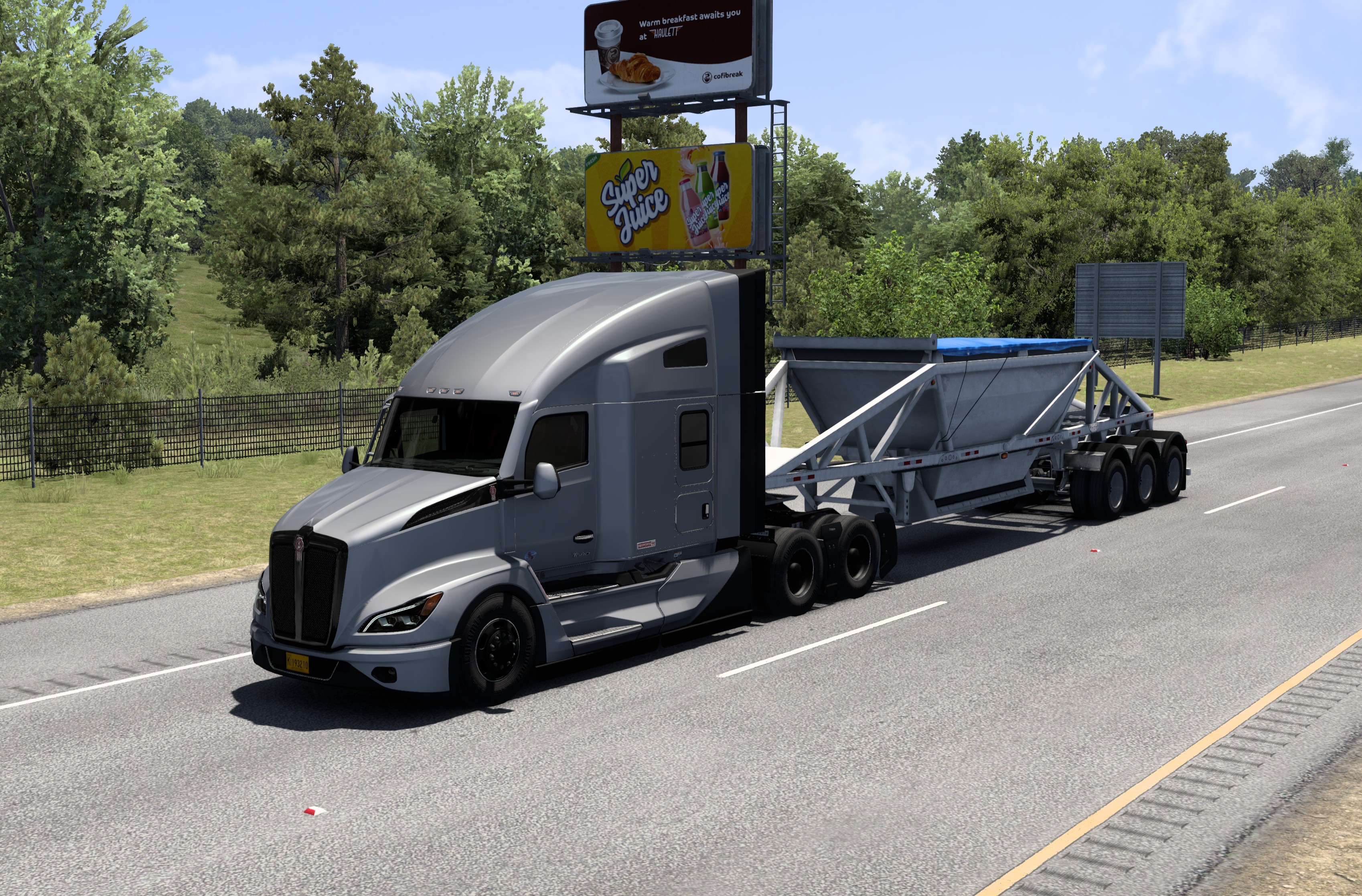 【美国卡车模拟】从小石城到麦卡莱斯特的运输之旅!