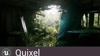 [Quixel]UE4里的扫描库-照片级环境搭建 | Megascans in UE4-Photoreal Environment Creation(官方字幕)