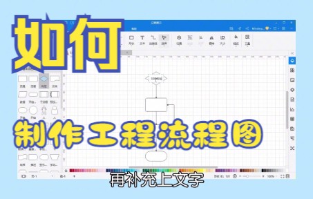 【亿图图示技巧】今天教你如何用亿图图示软件制作工作流程图哔哩哔哩bilibili