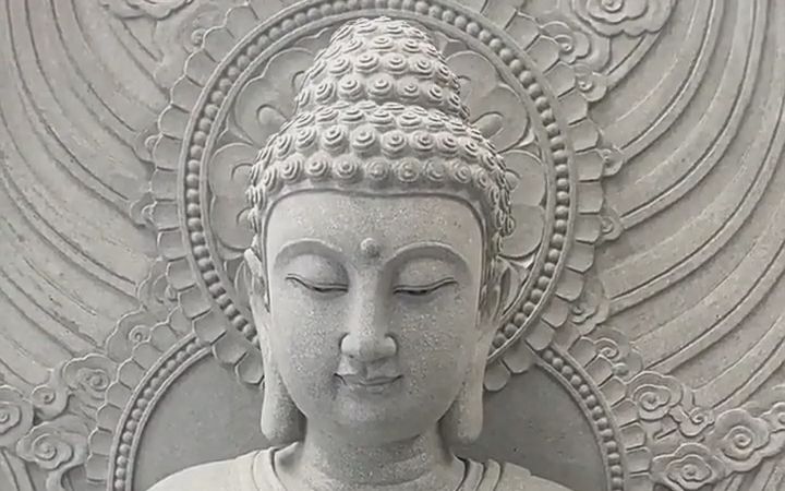 大理石如来佛祖石像 佛像石雕厂供应寺庙阿弥陀佛雕塑 汉白玉观音像