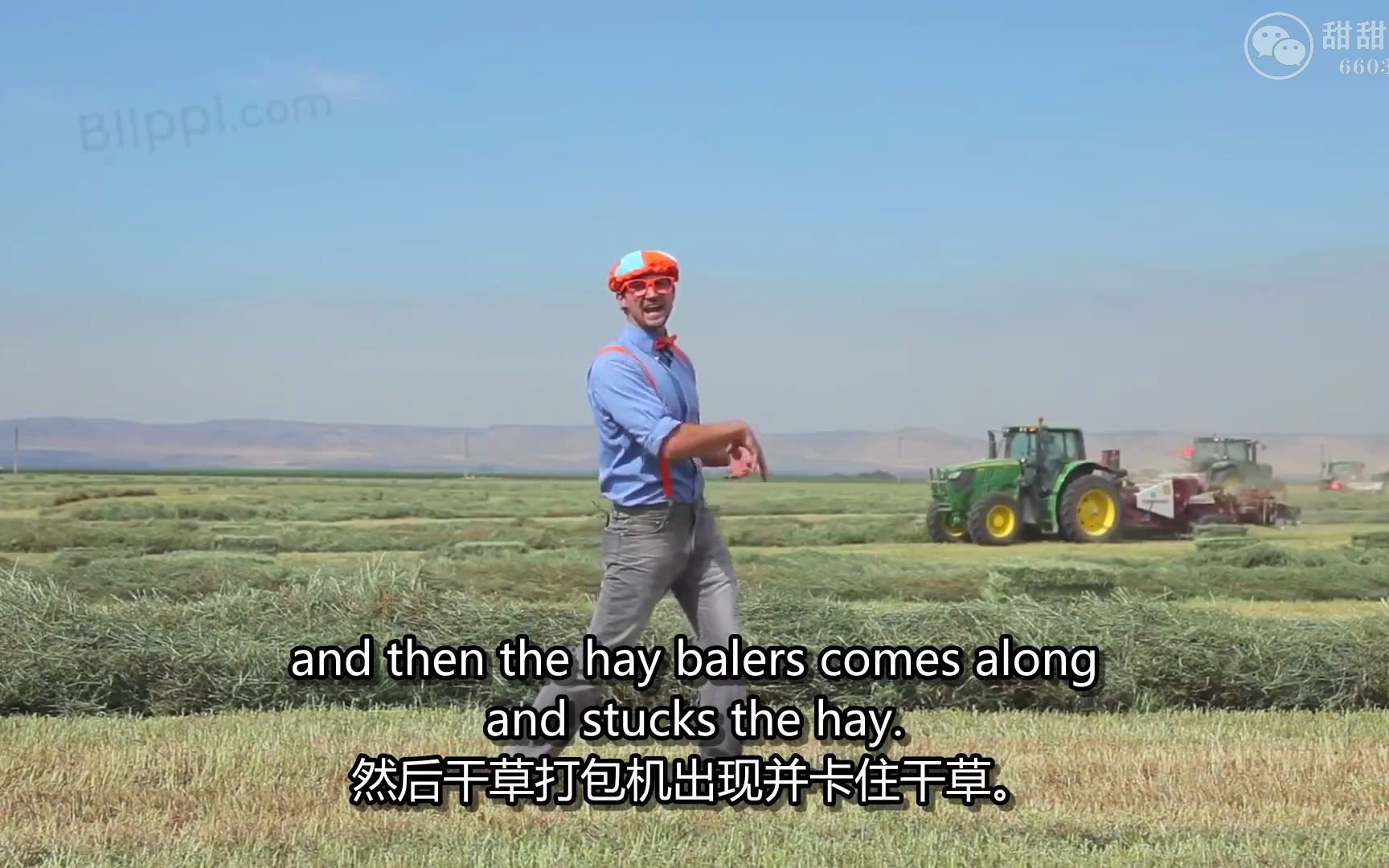 [图]042. Tractors for Children – Explore a Tractor with Blippi