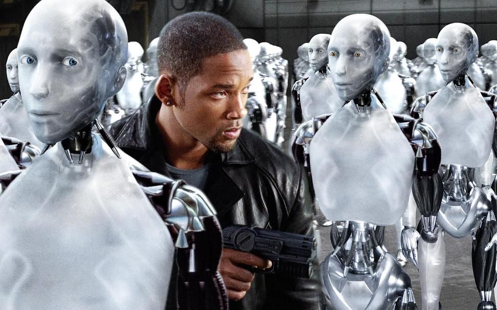科幻惊悚片,当智能机器人开始攻占世界,威尔史密斯如何拯救人类