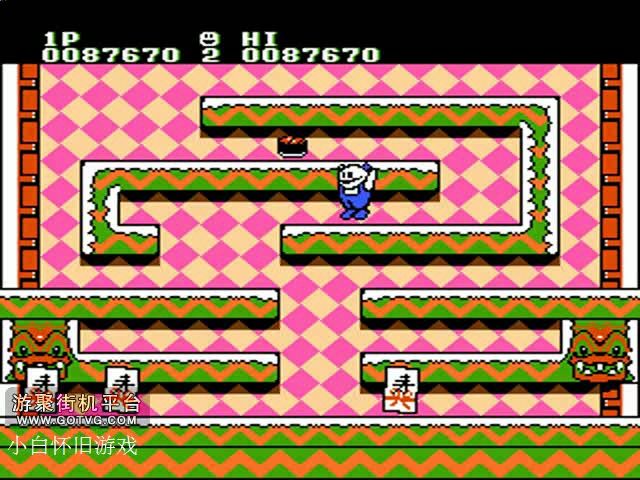小白怀旧游戏fc《雪山兄弟》通关录像作者:小潶own