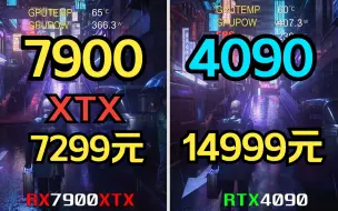 Download Video: 4090 VS 7900xtx 4K极高画质7款游戏实测对比