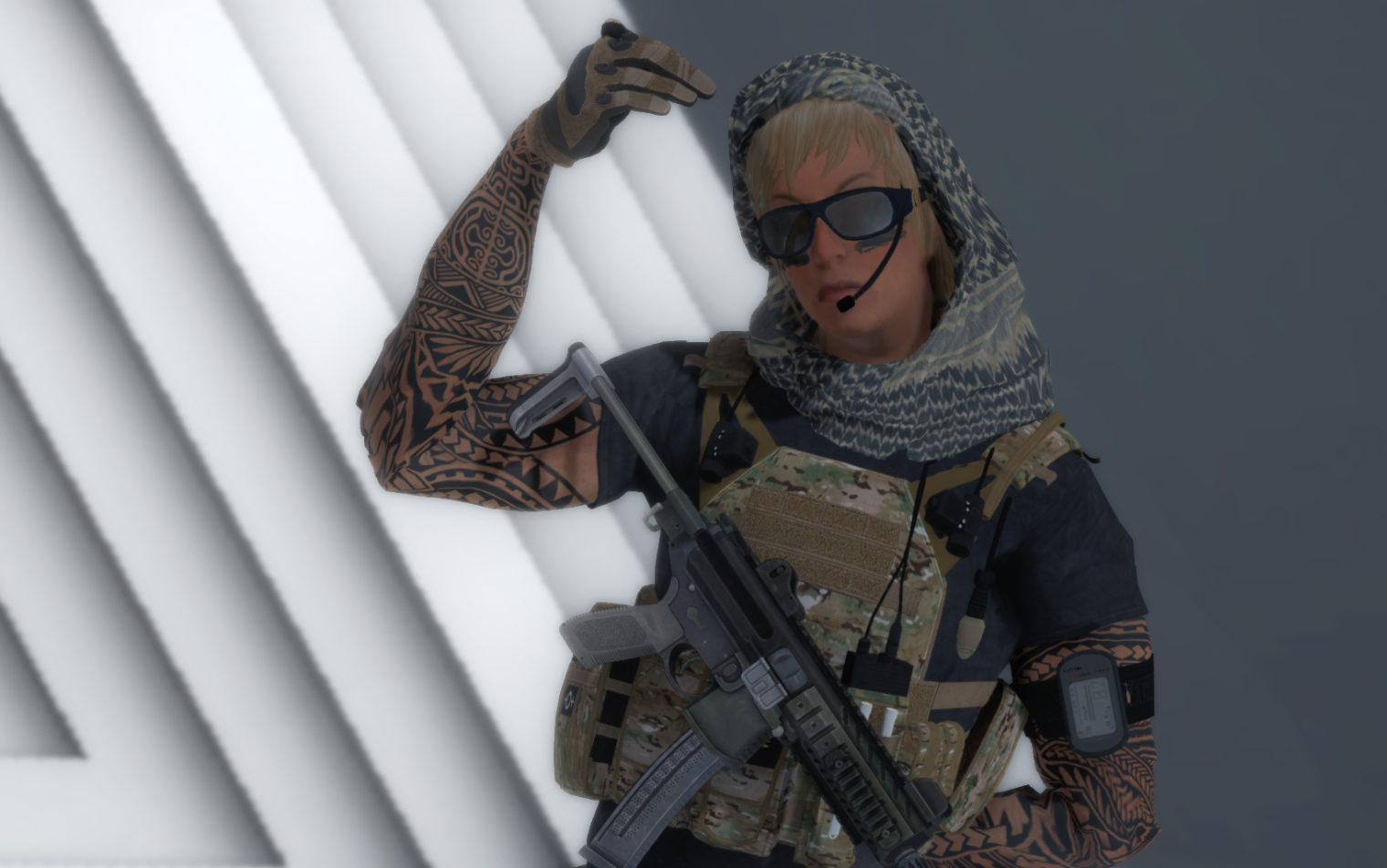 【彩虹六号mmd】纵享闲暇时光 女武神-fun