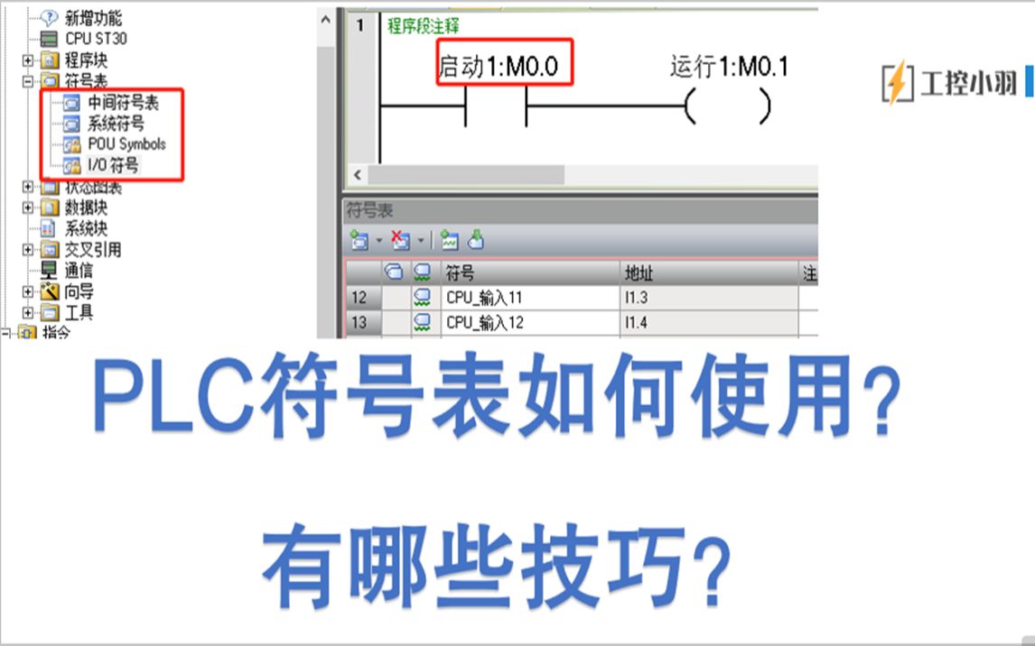 200smart的符号表竟有这么多技巧,学会之后编程速度大大的提升哔哩哔哩bilibili