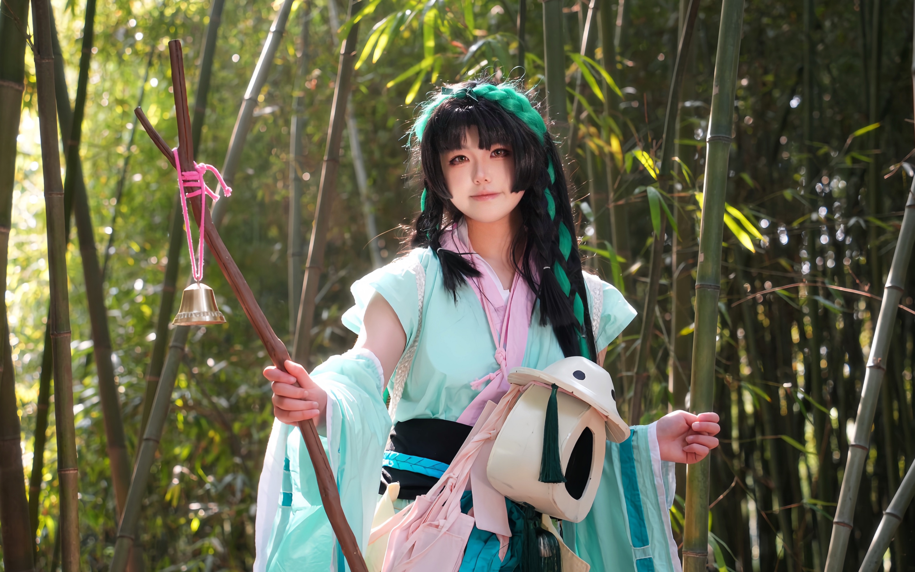 本神明也来采蘑菇辣! | 缘结神cos