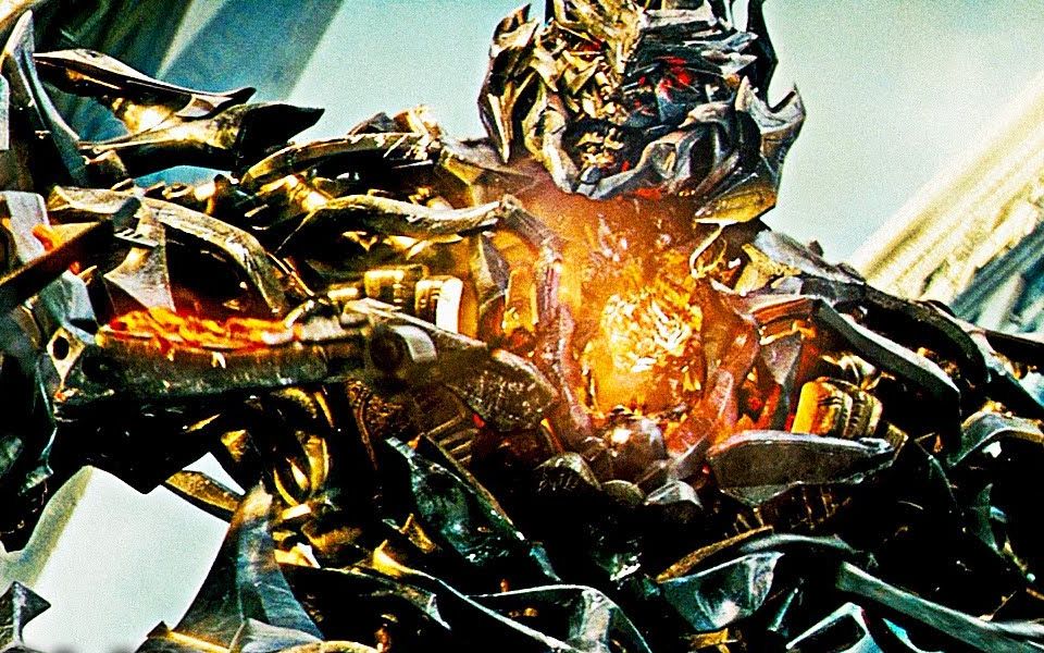 威震天的失败 - 结局场景 变形金刚 (2007) 电影剪辑高清 4k