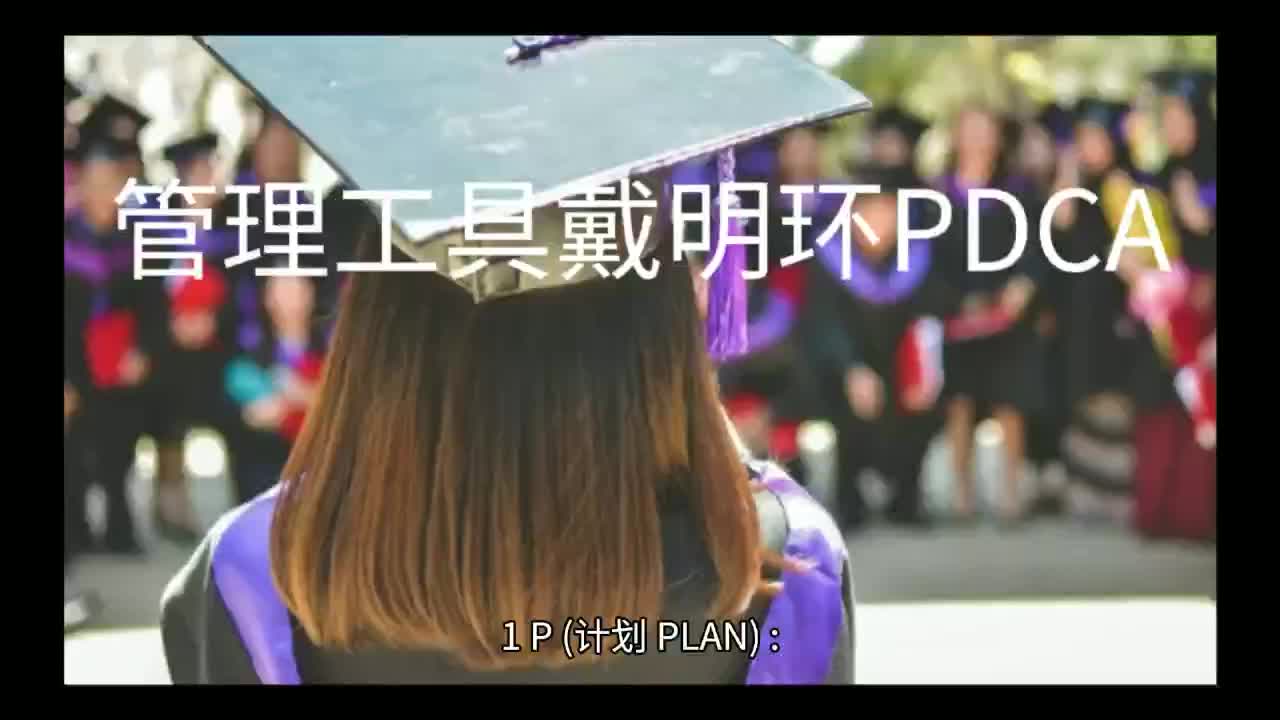 跟我学管理,什么是戴明环PDCA哔哩哔哩bilibili