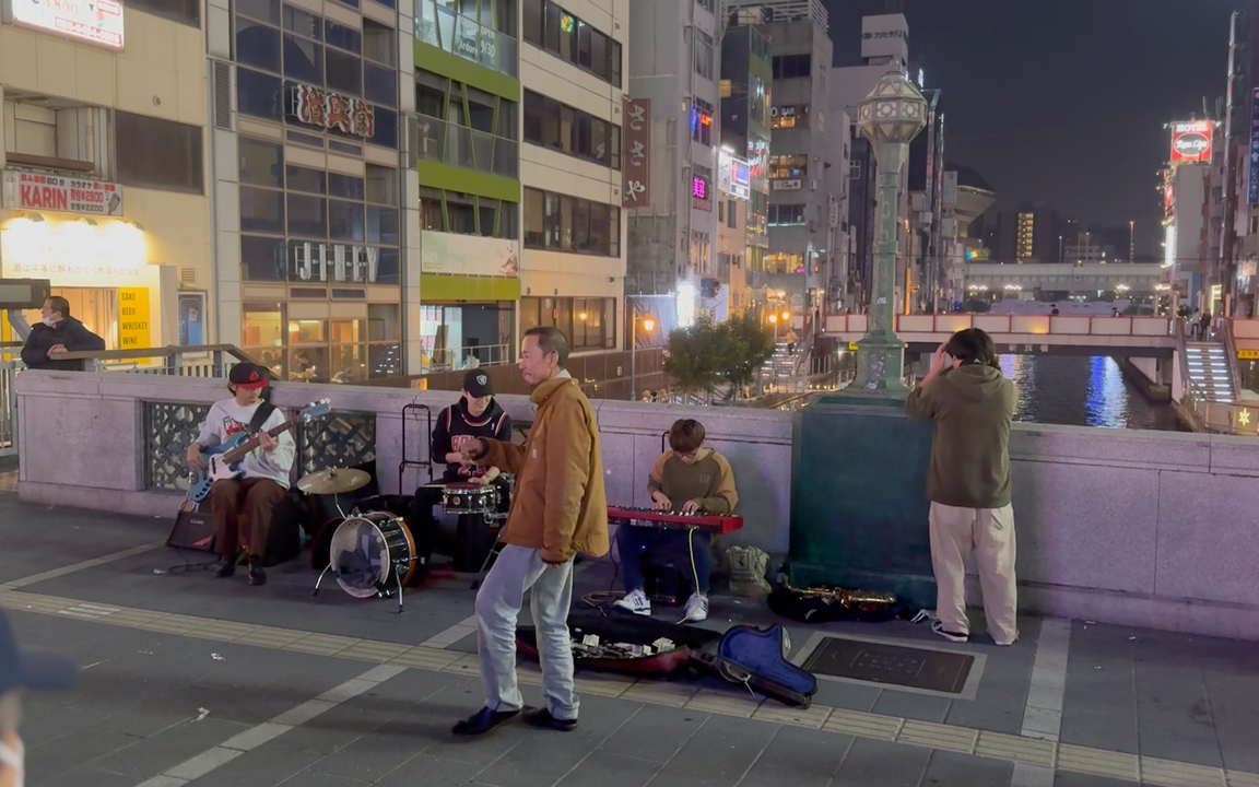 osaka街头路演