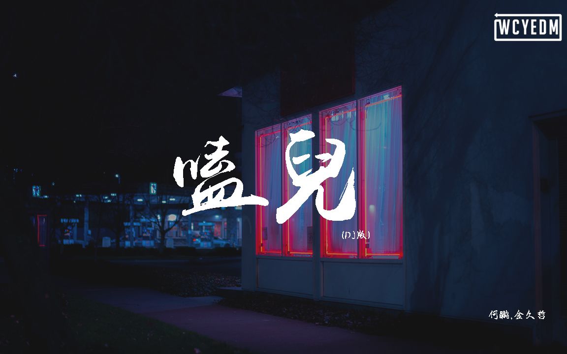 何鹏金久哲嗑儿dj版动态歌词pīnyīngēcí