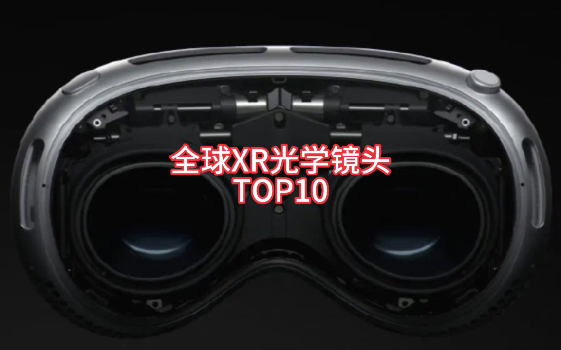 年售1550万台的XR设备市场,7家国产光学镜头厂商跻身全球十强,实现70%国产化率指日可待!哔哩哔哩bilibili
