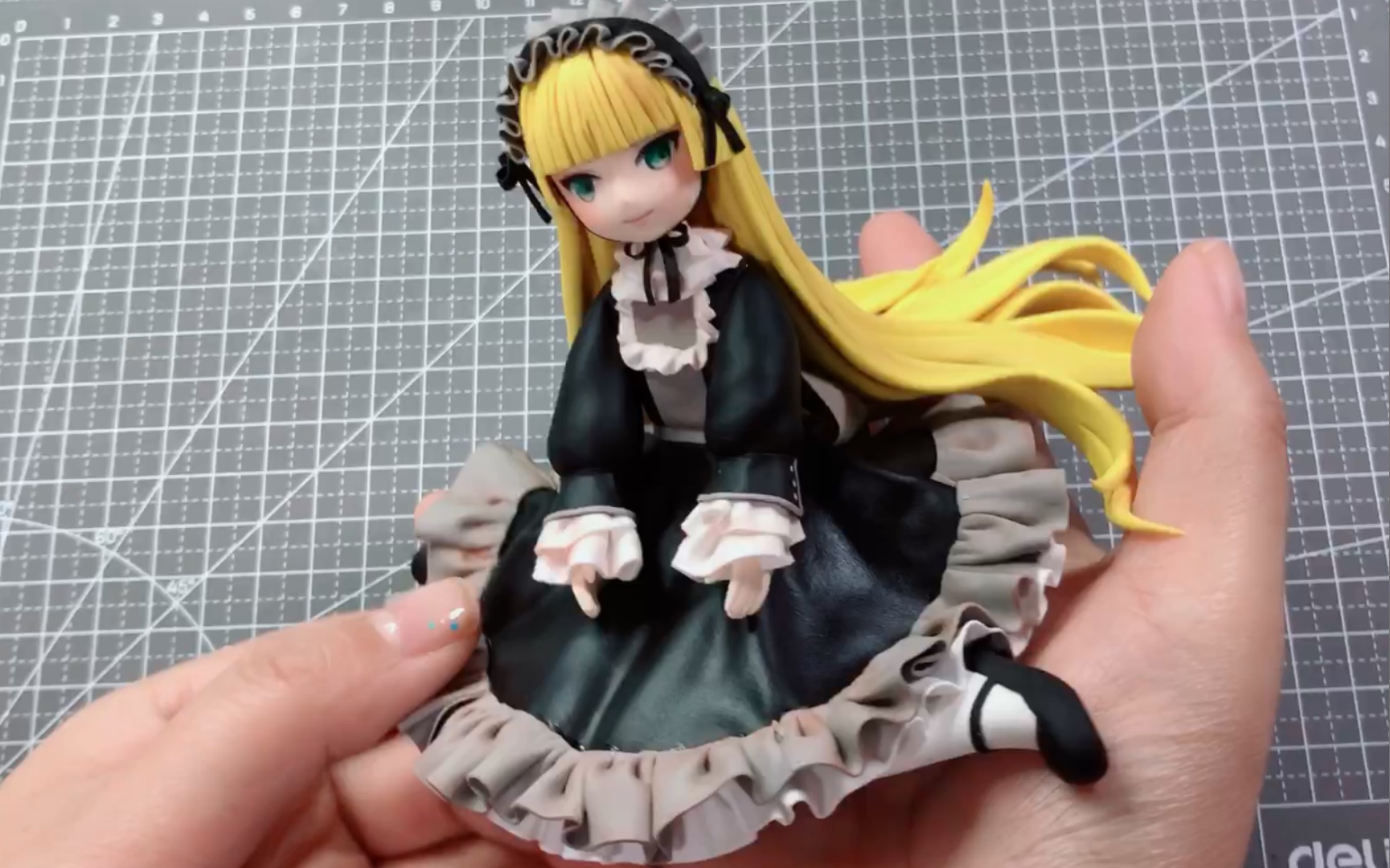 手办自制gosick维多利加实体化包子的发量真是让人羡慕