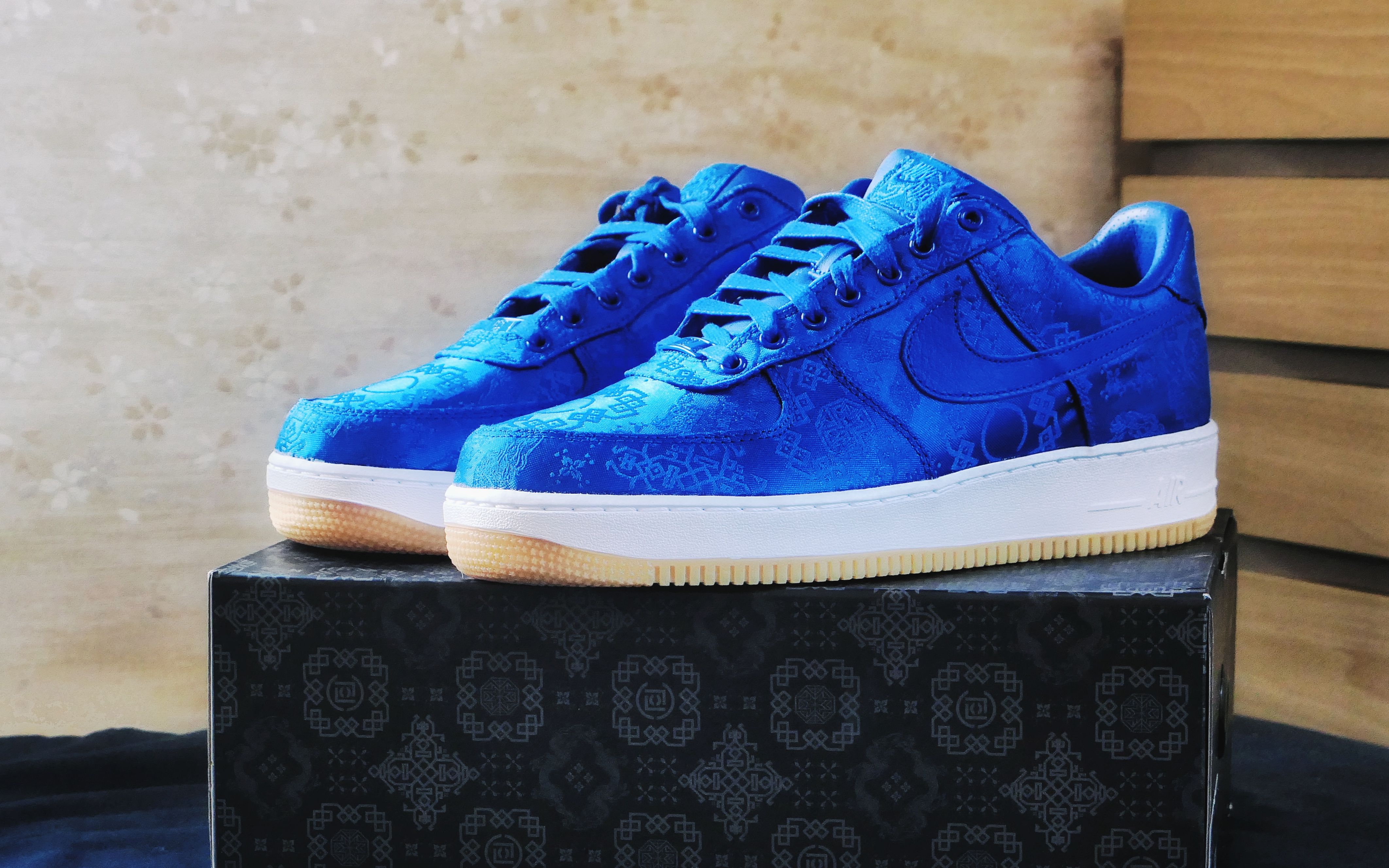 clotxnike蓝丝绸开箱