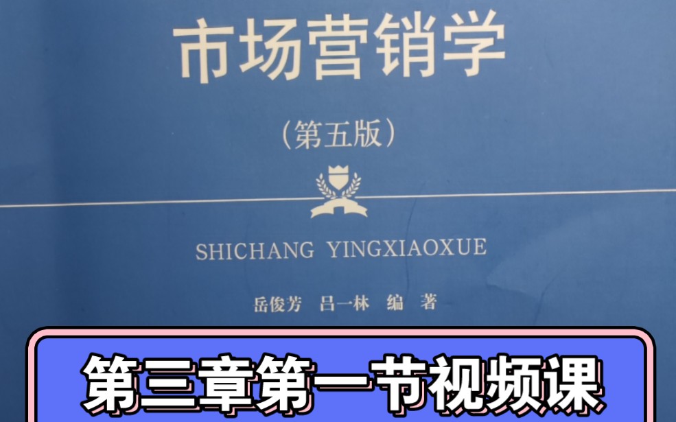 【岳俊芳、吕一林版市场营销学】第三章消费者市场与产业市场——第一节市场营销按顾客需求和购买行为的不同划分市场哔哩哔哩bilibili