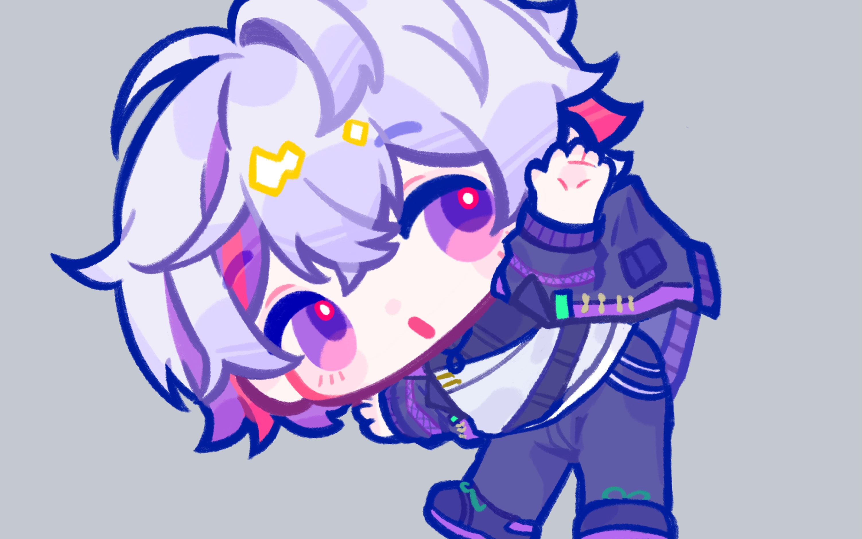 是挂起的福娃米老头