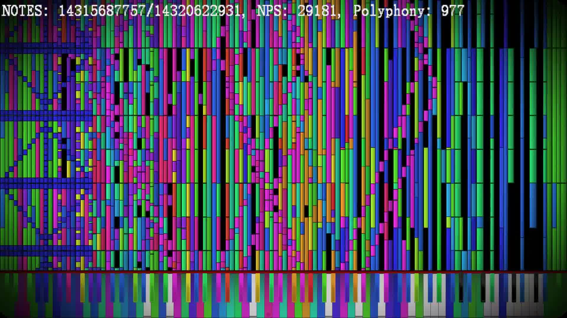 核能黑樂譜badapplesynthx143億音符