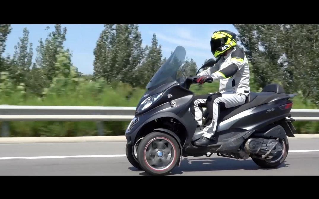 比亚乔 Piaggio MP3 500ie Sport 测评报告哔哩哔哩bilibili