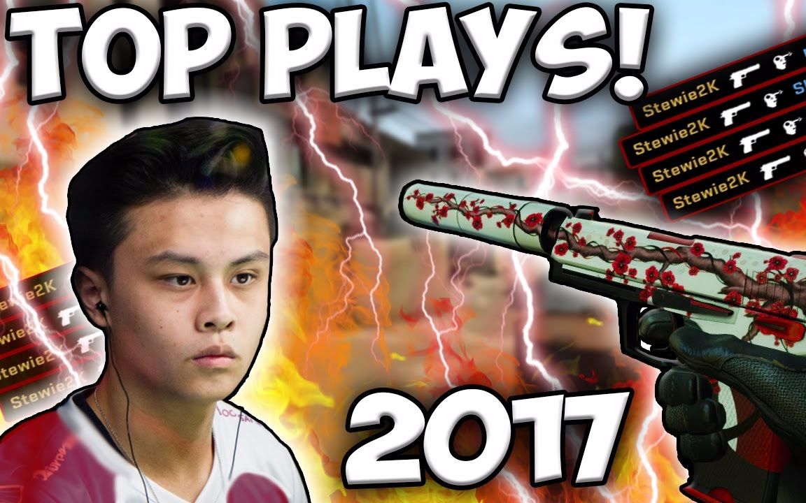 【csgo】stewie2k top plays of 2017_哔哩哔哩)つロ 干杯