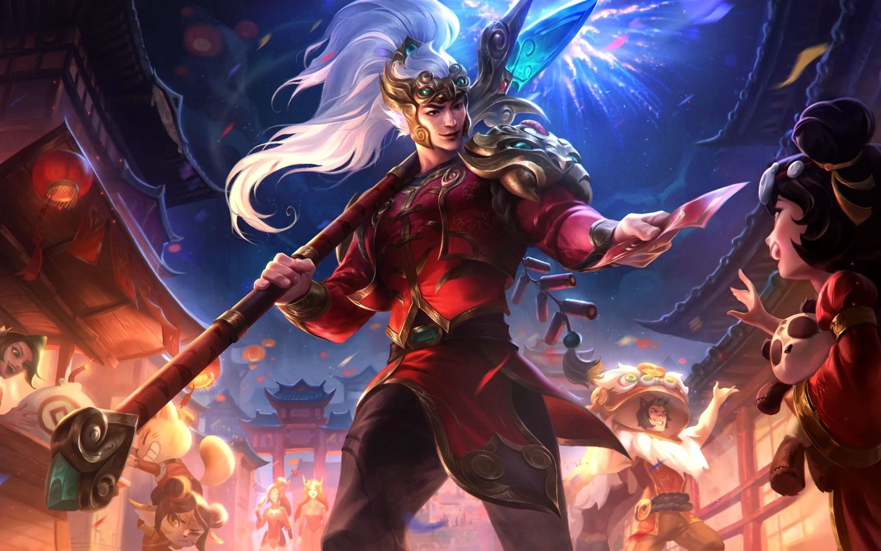 德邦总管赵信虎虎生威皮肤浏览skinspotlight