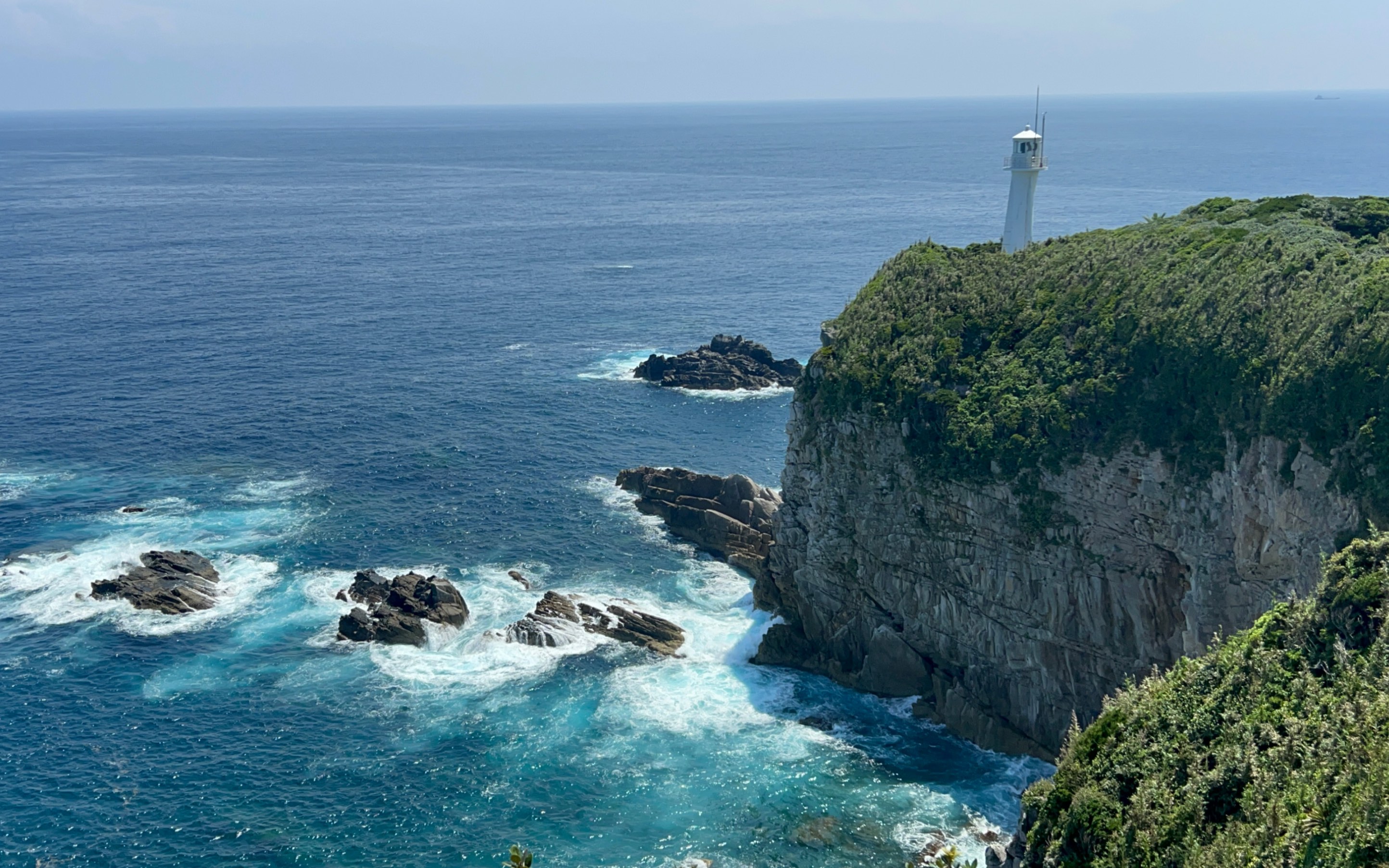 沿着太平洋海岸一直开