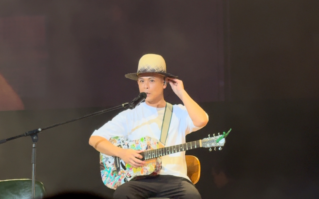 侧田11.4 佛山演唱会 弹唱 刻在我心底的名字 someone you loved