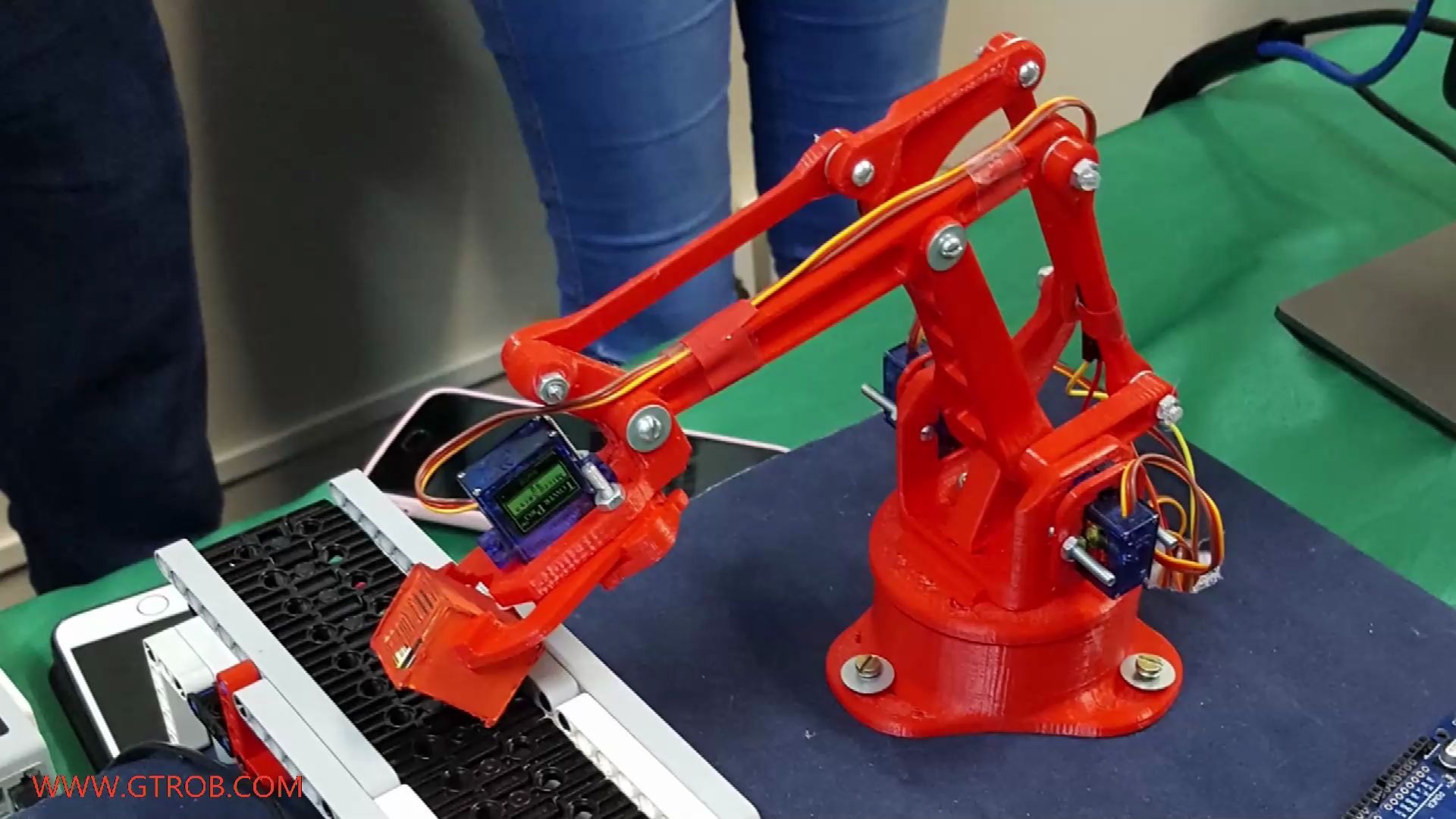 3d打印3自由度机械臂9g舵机版 mk1