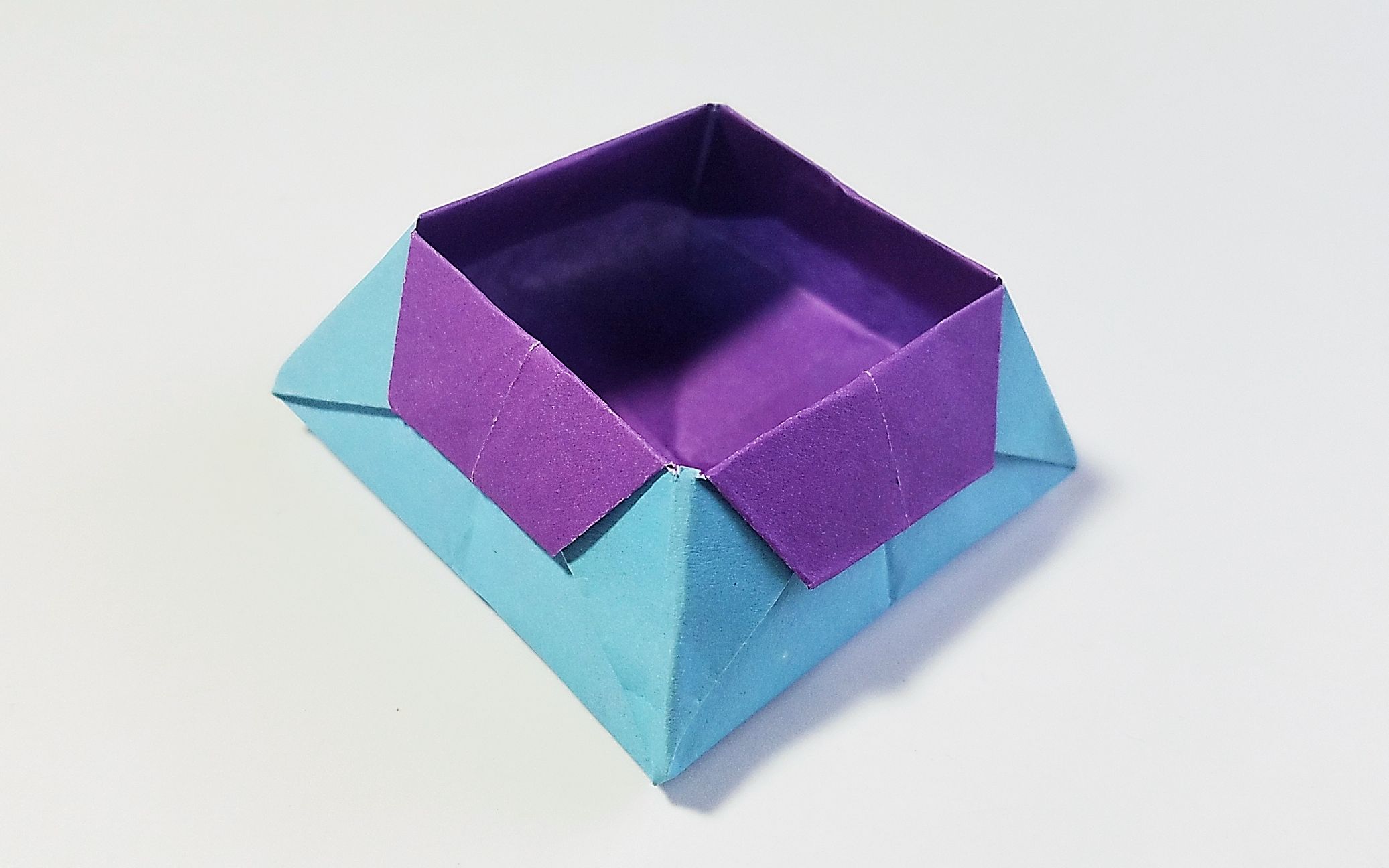 折纸零食盒子一学就会