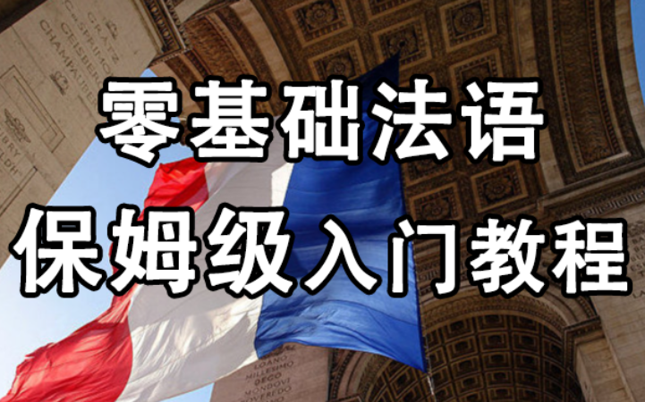 【法语学习】B站最好学的零基础法语课,每天只需10分钟,从A1(入门级) B2(中高级)哔哩哔哩bilibili