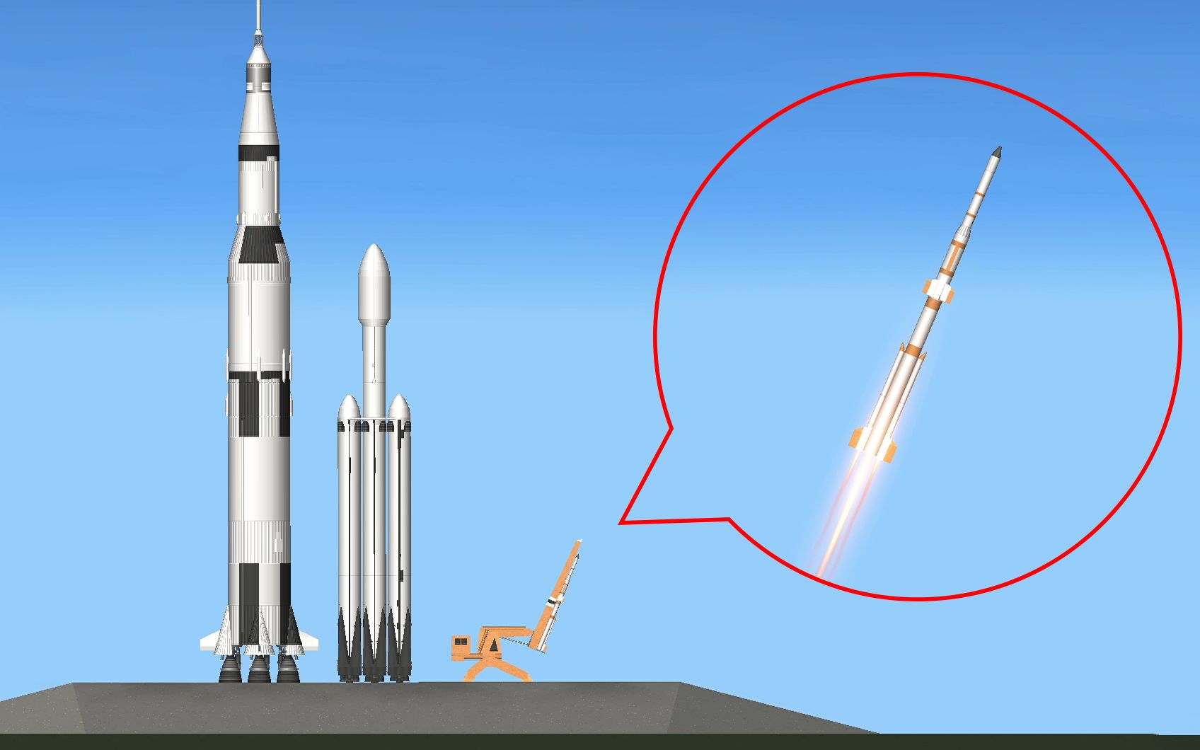 [图]Lambda 4S: 日本首枚卫星运载火箭 - Spaceflight Simulator