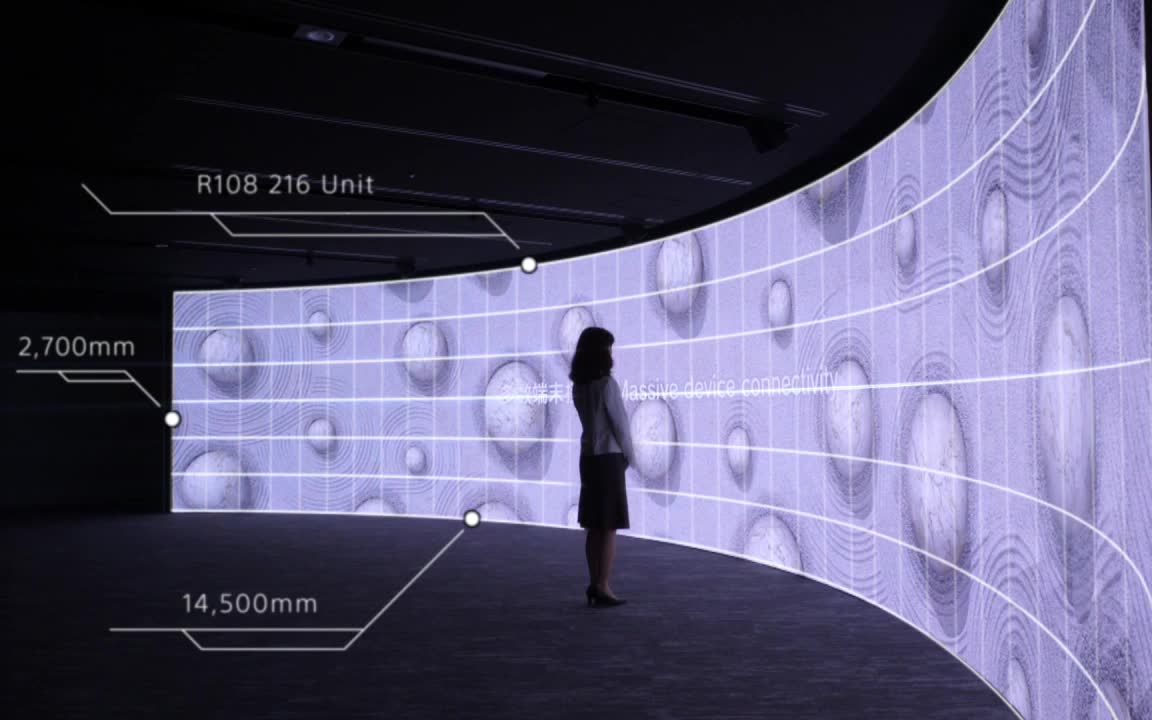 索尼 自发光 显示 技术 “Crystal LED Display” 系统 运用事例 介绍视频 株式会社 NTT DOCOMO哔哩哔哩bilibili