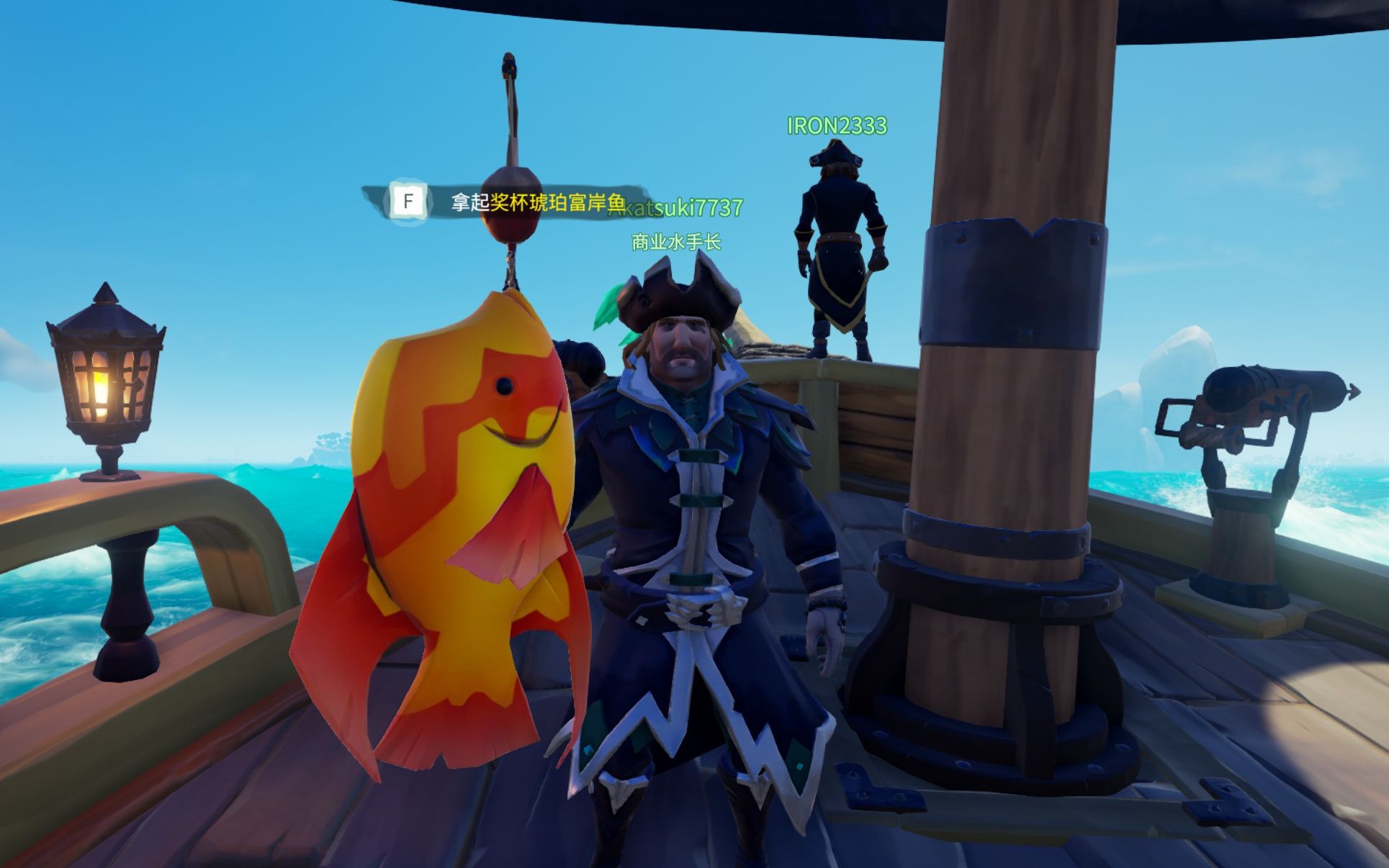 【盗贼之海】贼之海里美食家,简简单单一条鱼