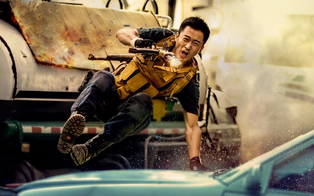 《战狼1》他没片酬,《战狼2》吴京说他不合适,对此他仅回5个字_哔哩