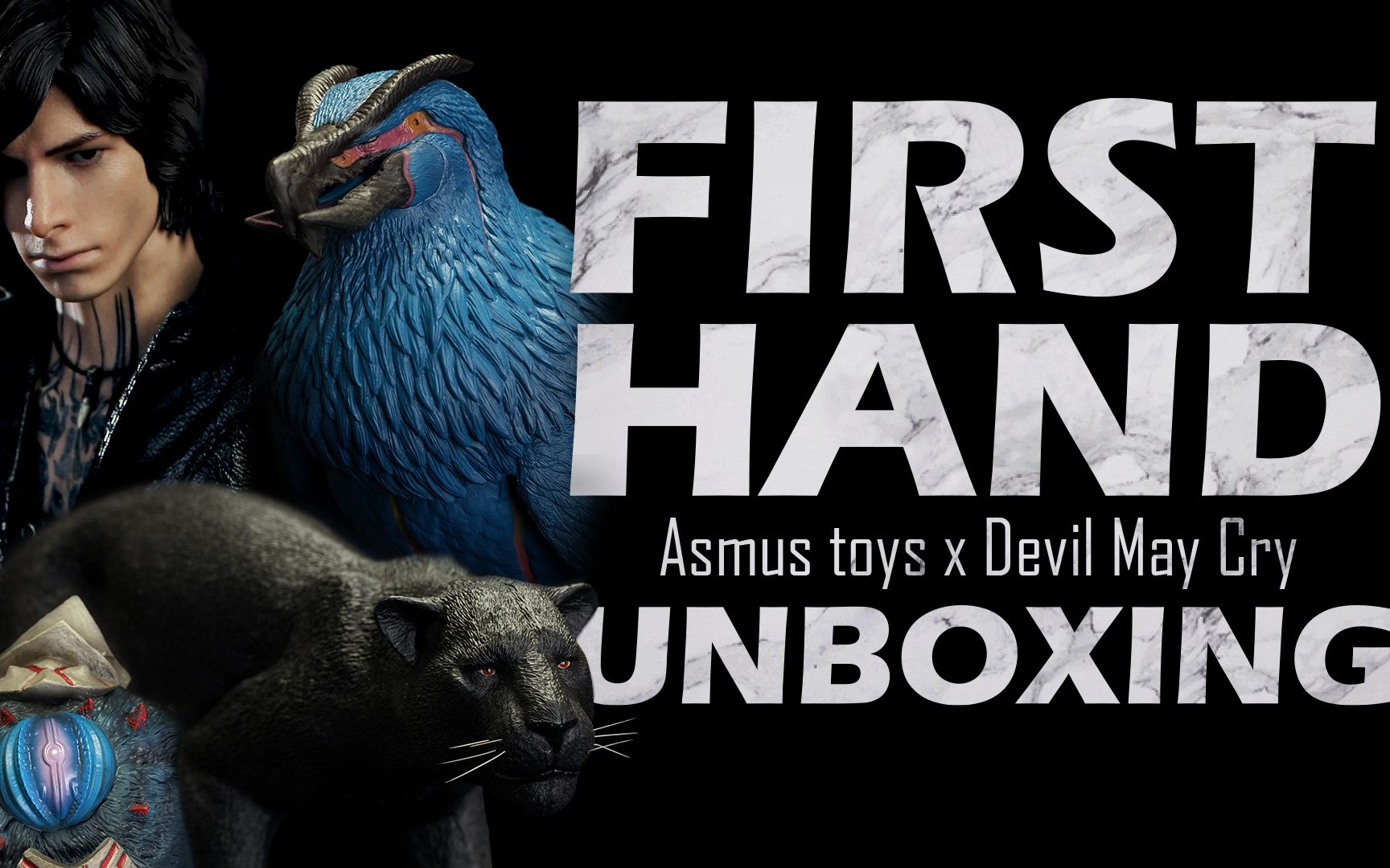 [asmus toys官方] - 鬼泣五代_1:6 可动人偶_v 使魔们_开箱视频