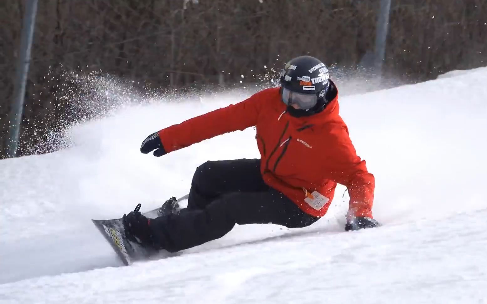 新泽河转圈达人申泽浩1920carving刻滑技术滑行单板滑雪走刃