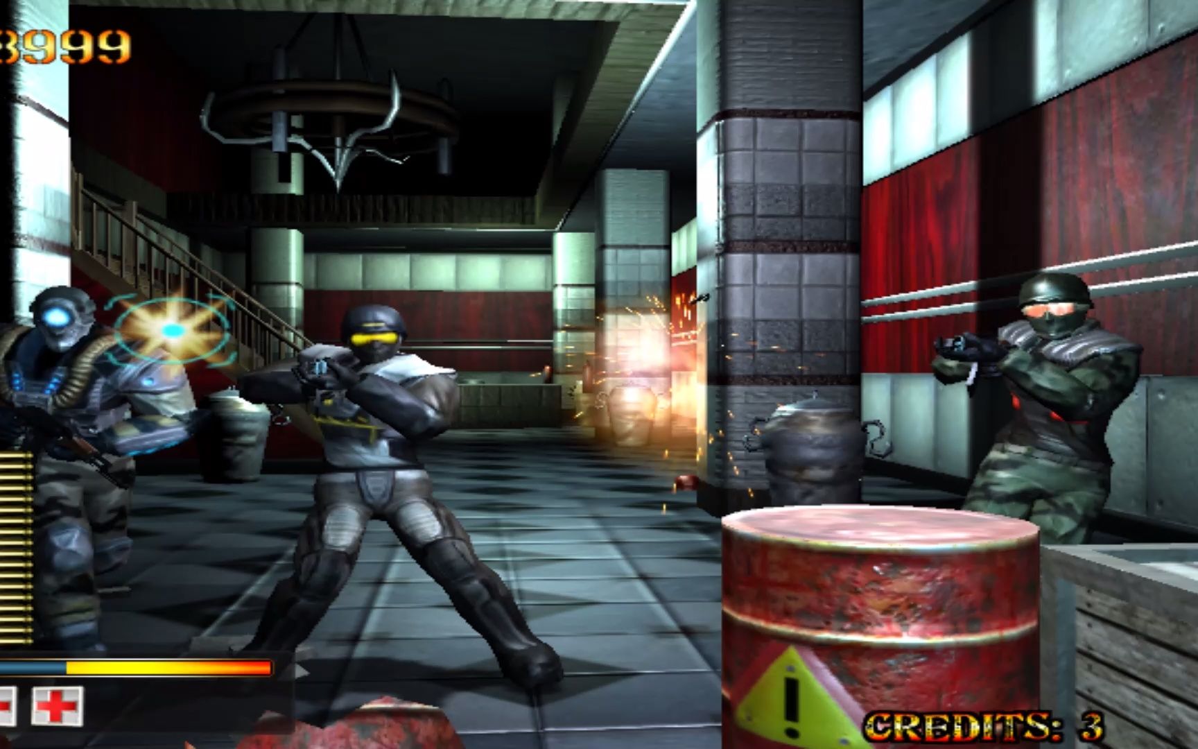 一款冷门但简单粗暴打击感舒适的光枪游戏friction分歧经典光枪游戏