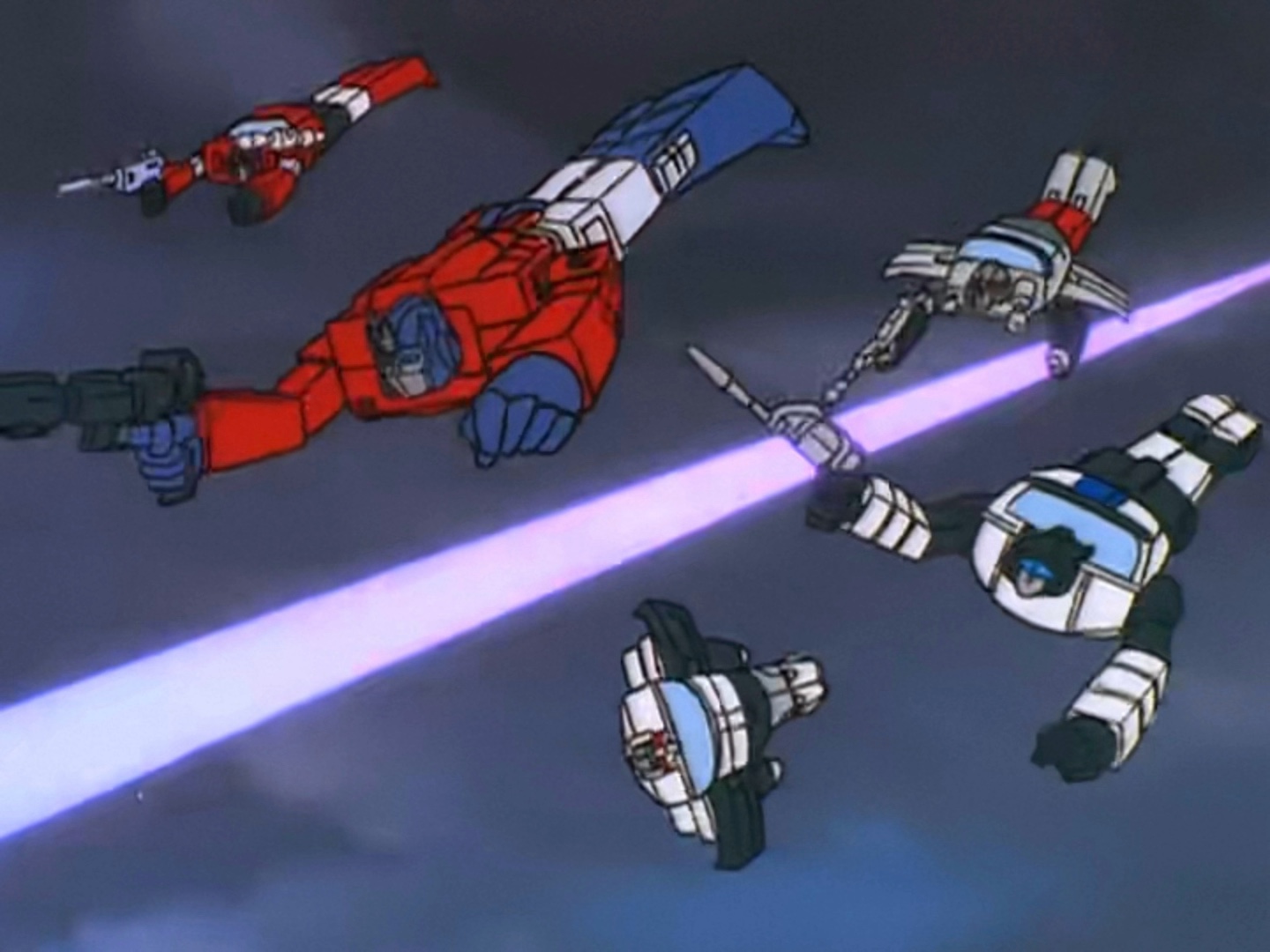 早期的汽车人会飞行