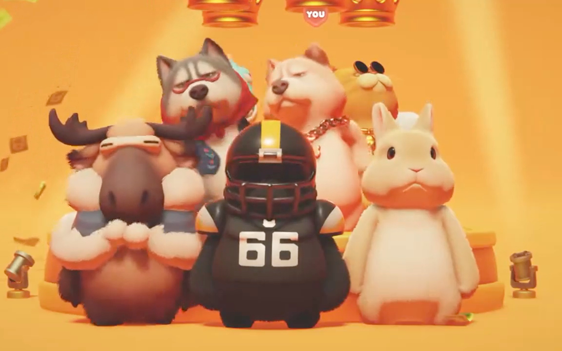 一起来玩猛兽派对:给你机会你不中用啊猛兽派对动物派对steam主机领航