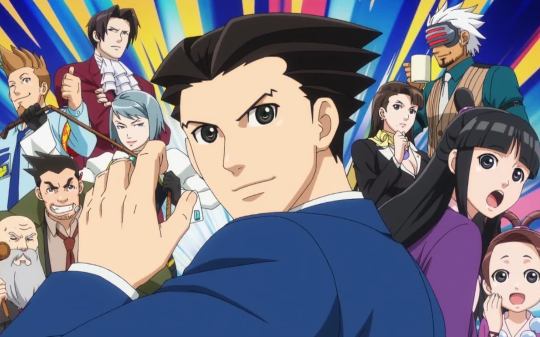 《逆转裁判—复苏的逆转》结尾动画收录(除制作名单)