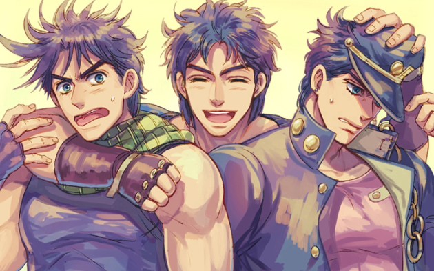 jojo万恶之源 锁孔看妈素材 无水印