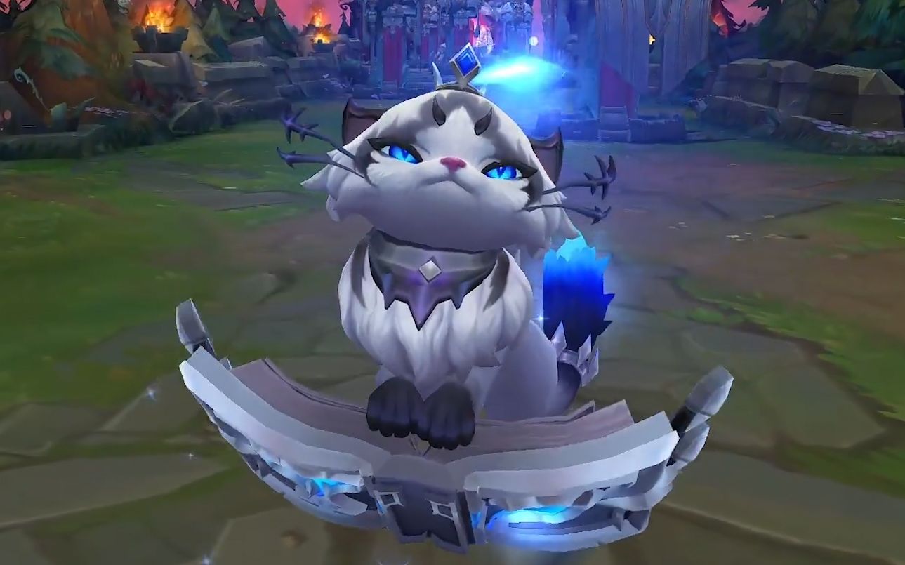 【悠米edg冠军皮肤】这就是尊贵的魔法布偶猫咪吗!