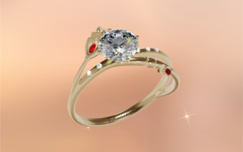 【未定事件簿】夏彦求婚戒指 3d欣赏